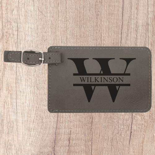 Custom Leatherette Luggage Tag