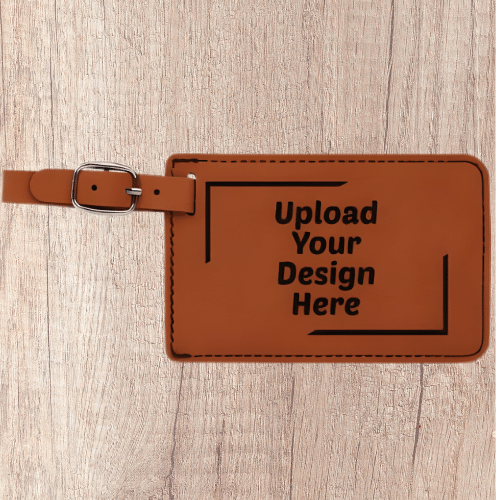 Custom Leatherette Luggage Tag