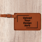 Custom Leatherette Luggage Tag