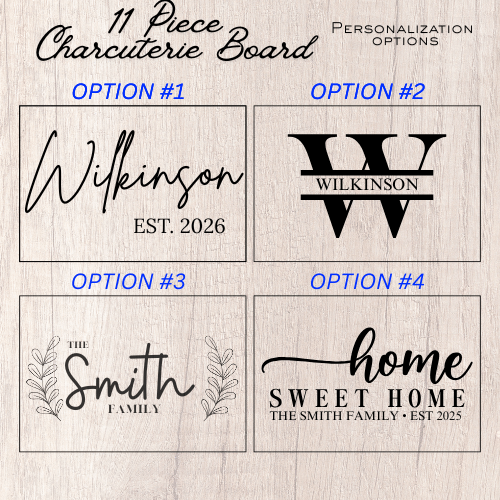 11 Piece Marble Cutting Board