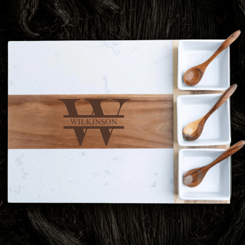 11 Piece Marble Cutting Board