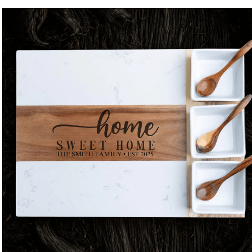 11 Piece Marble Cutting Board