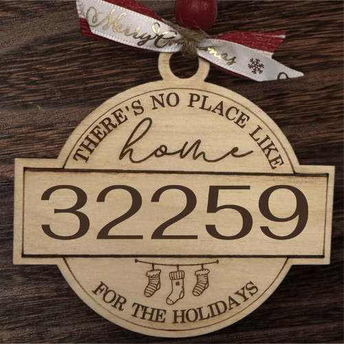Zip Code Ornament