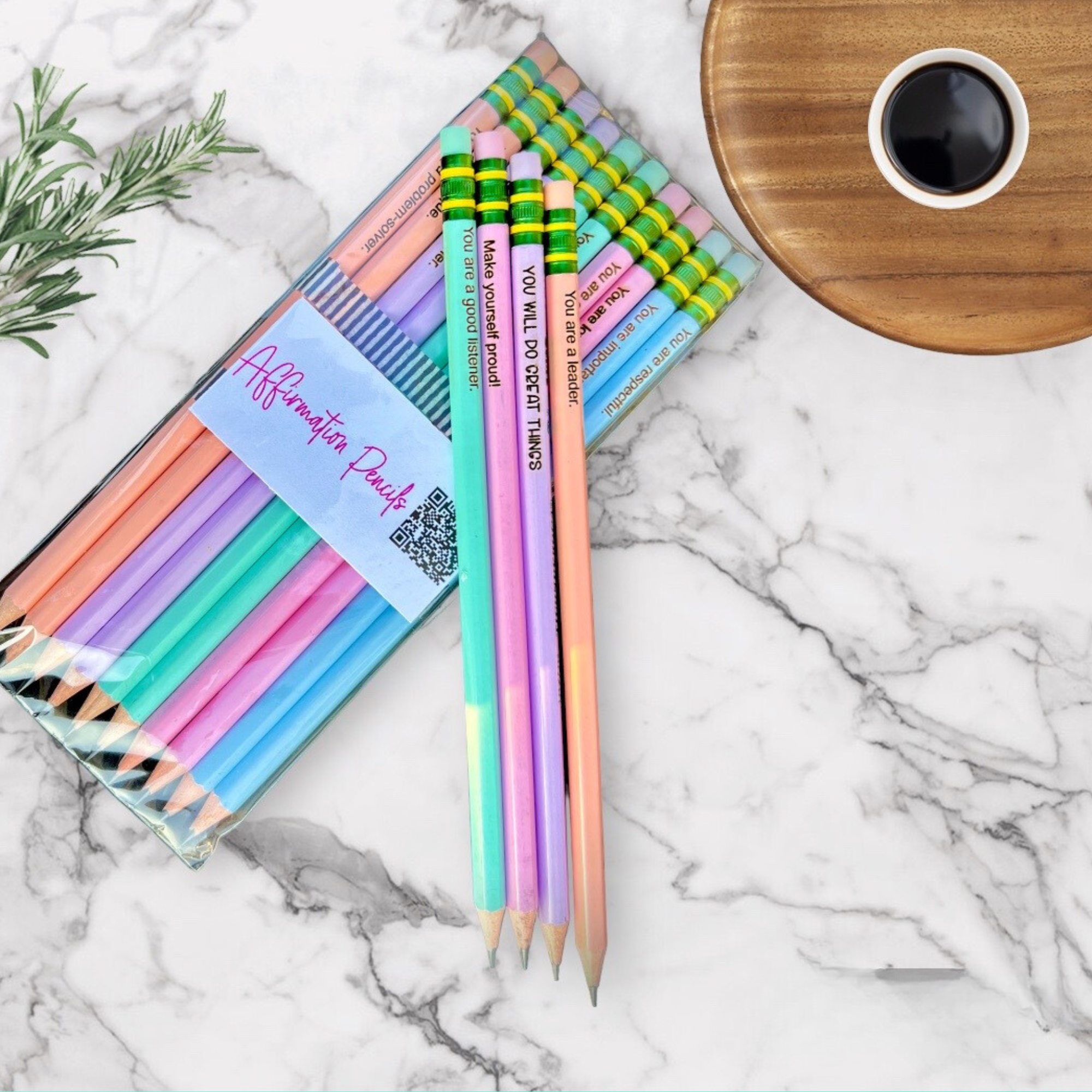 Affirmation Pencils