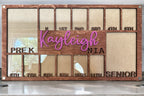Personalized School Years Picture Frame Pre-K through Graduation