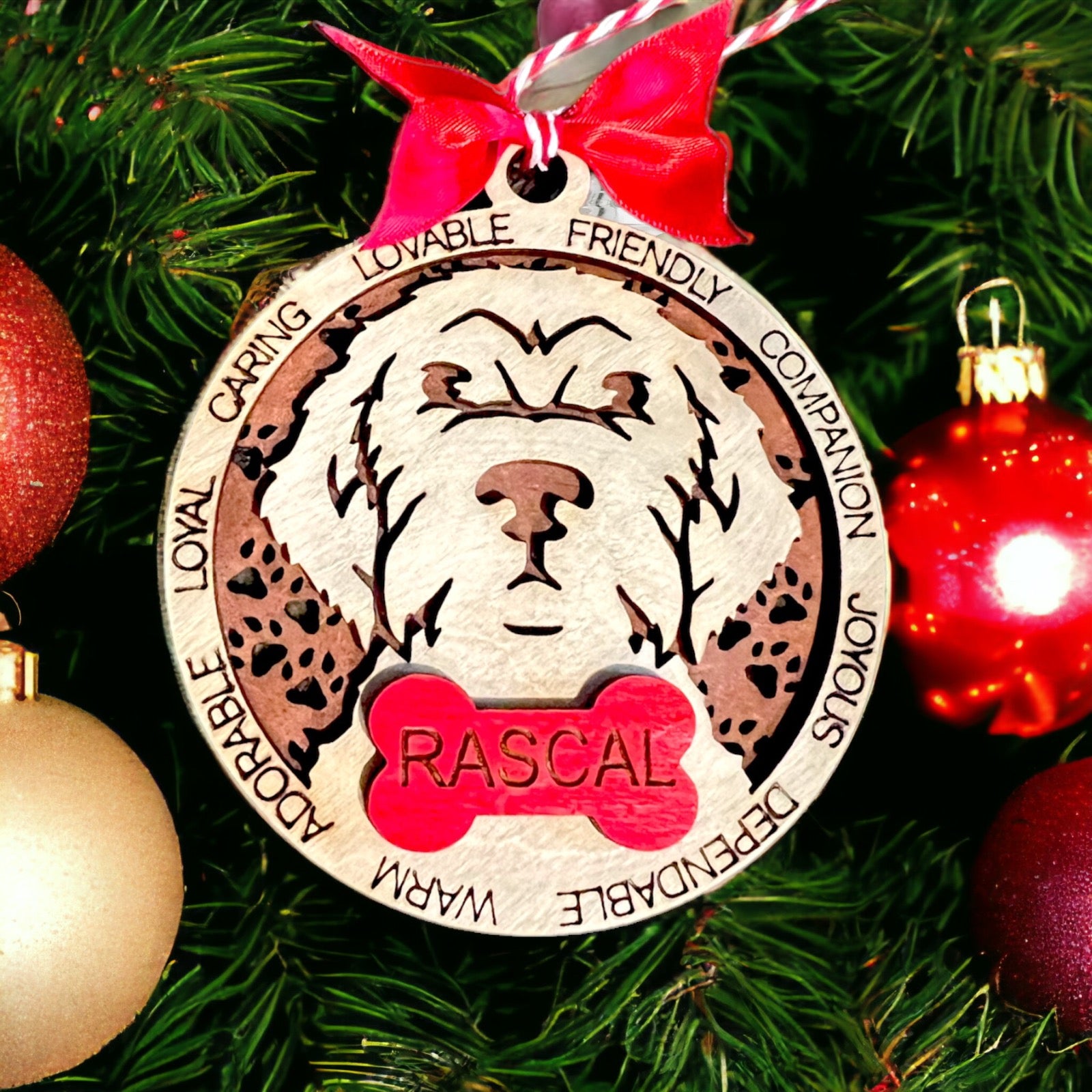 Dog Breed Christmas Ornaments