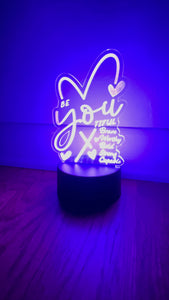 Affirmation Led Light