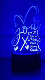 Affirmation Led Light