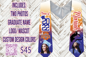 Customized Graduation Stole