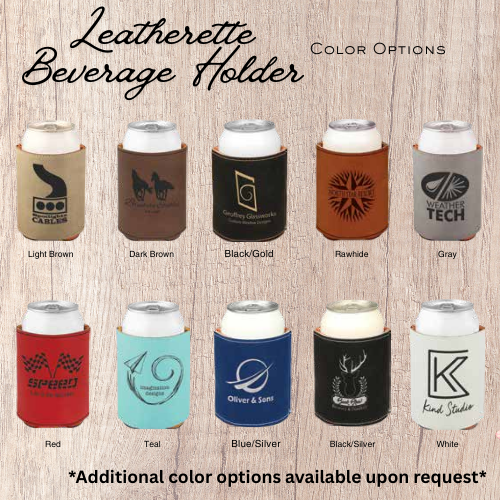 Leatherette Beverage Holder