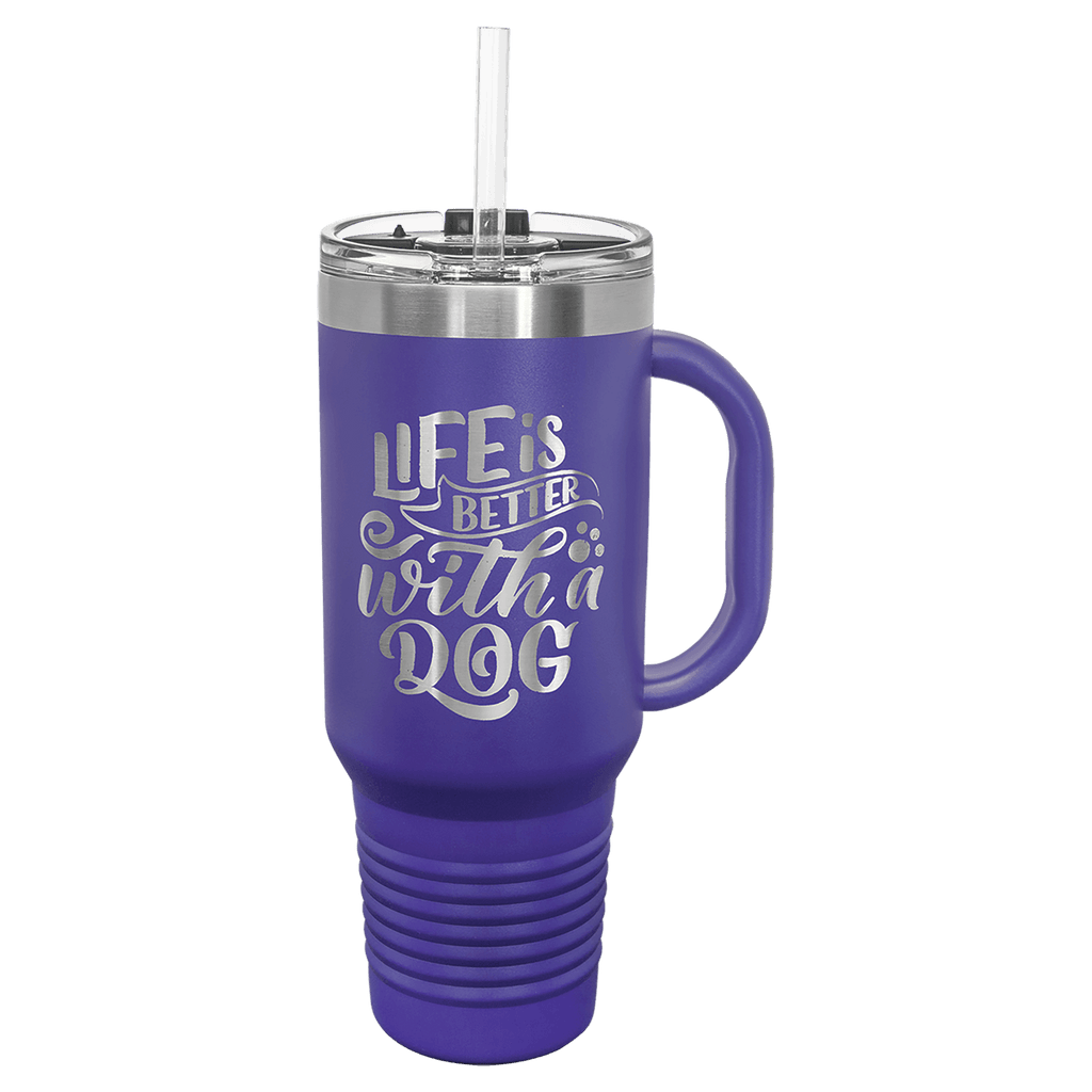 Polar Camel Personalized 40oz Tumbler With Handle