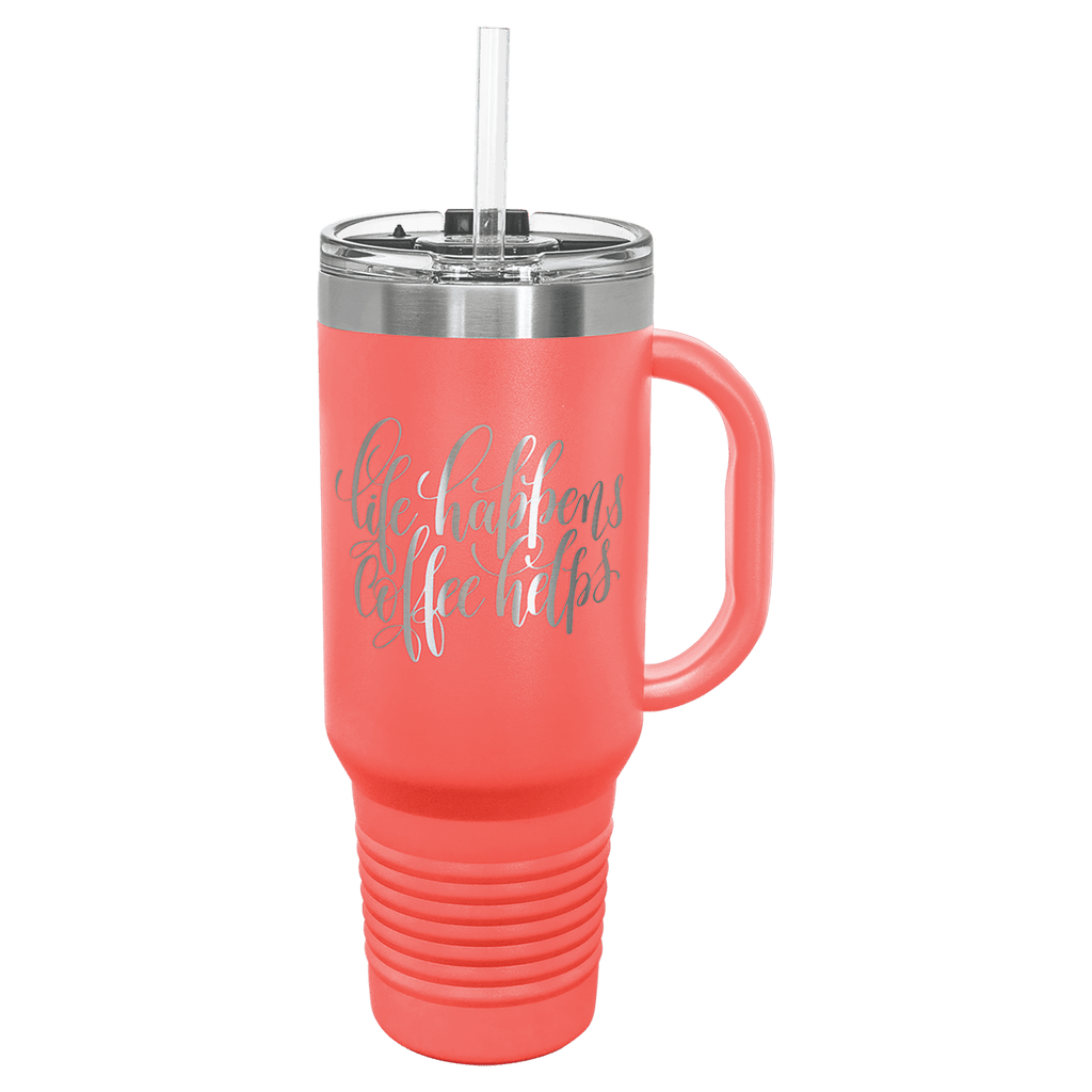 Polar Camel Personalized 40oz Tumbler With Handle