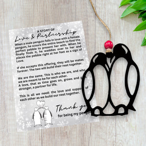 Penguin Christmas- Celebrating Love and Partnership