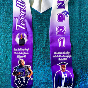 Customized Graduation Stole