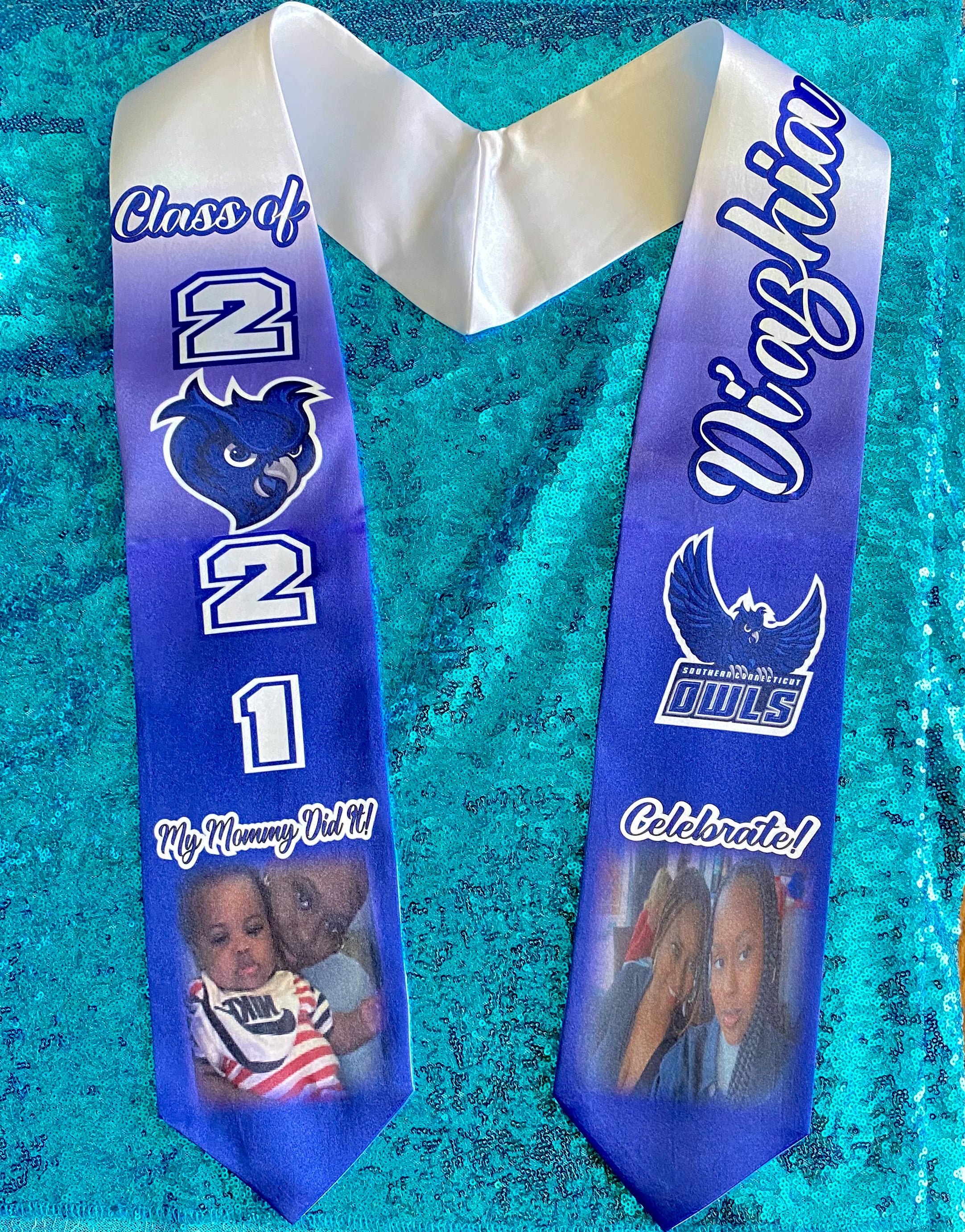 Customized Graduation Stole