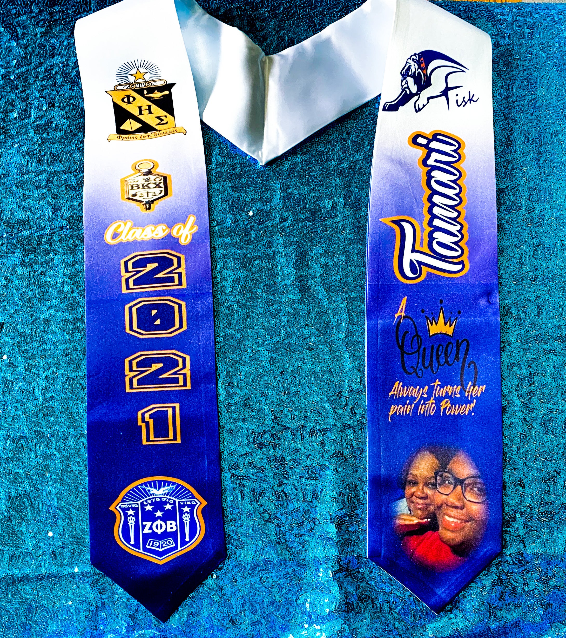 Customized Graduation Stole