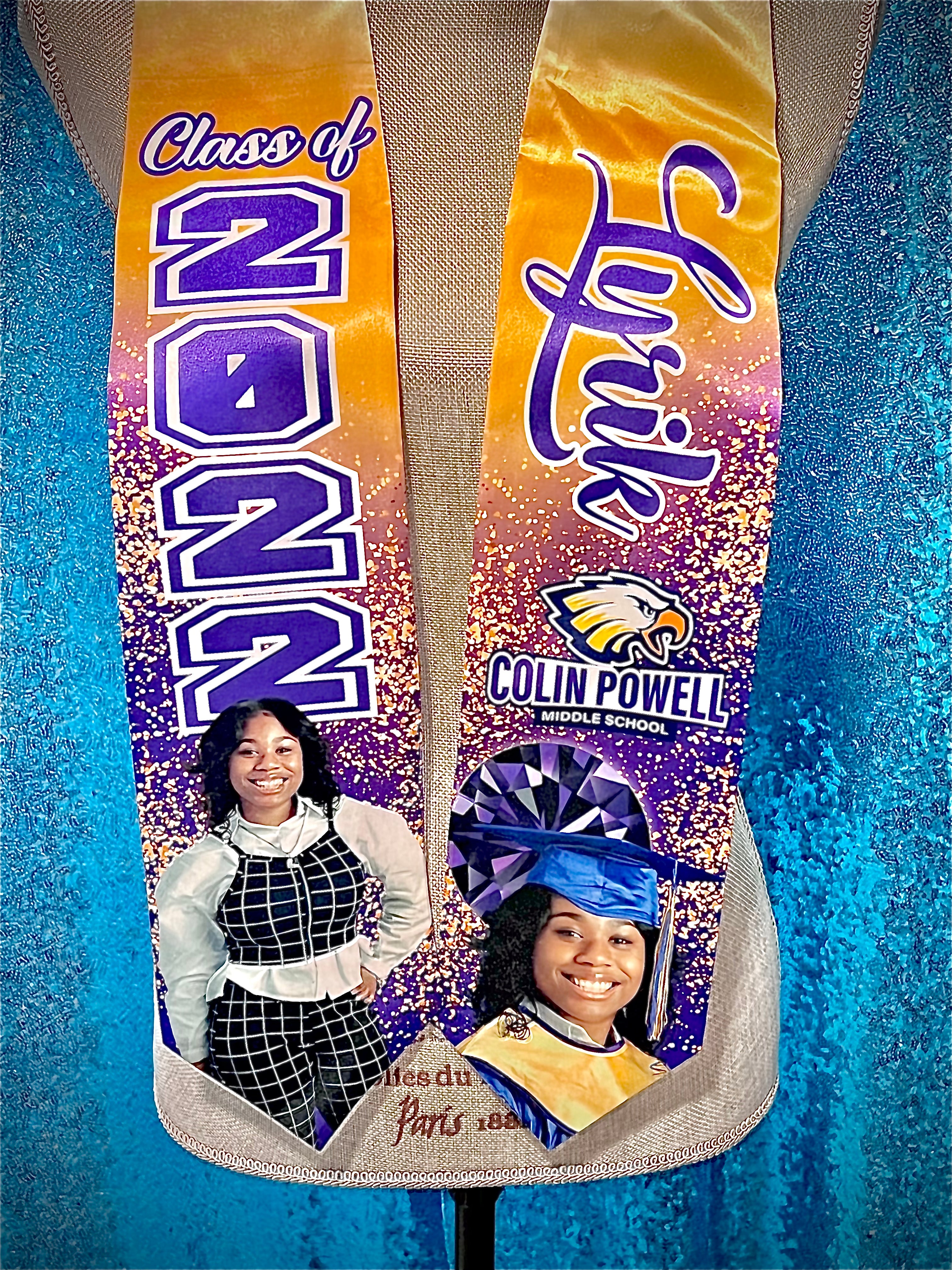 Customized Graduation Stole