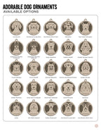 Dog Breed Christmas Ornaments