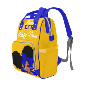 Sigma Gamma Rho-Sorority Pride Custom Diaper Bag